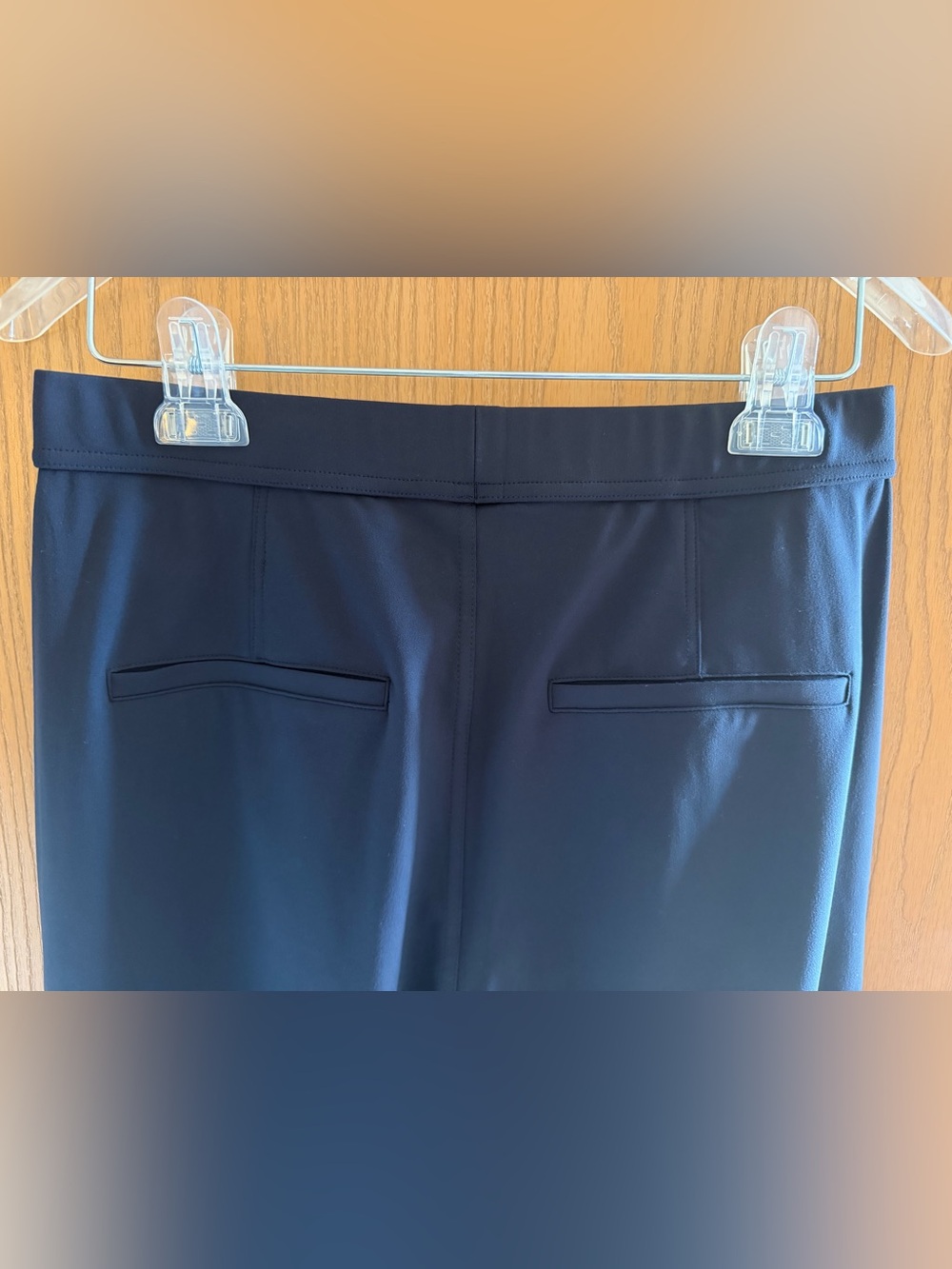 NWT Halara Navy Blue Flex DayStretch High Waisted Work Flare Pant Women’s Size M - Picture 7 of 10